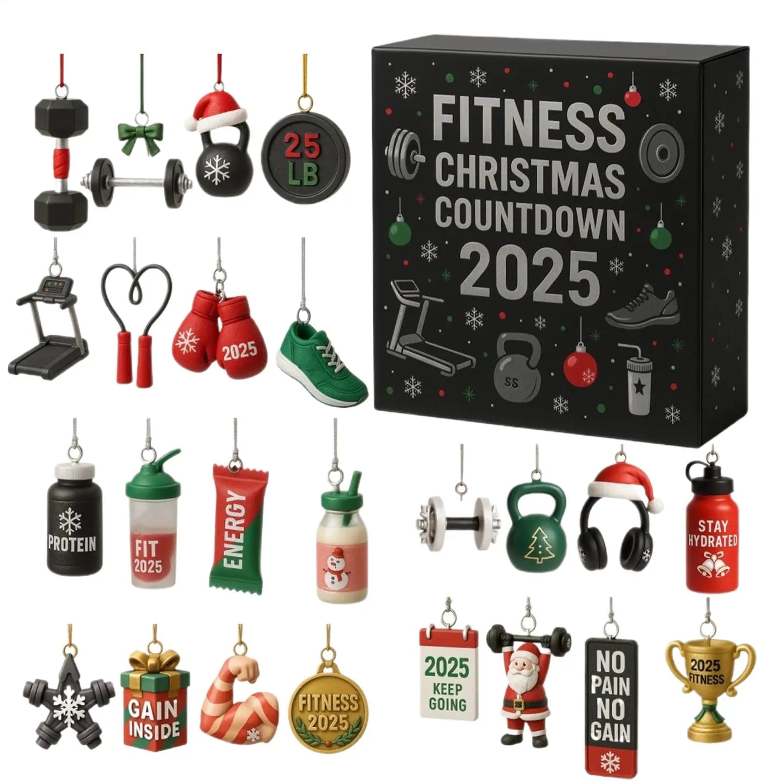 Calendrier de l'avent sport fitness